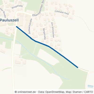 Münsterer Straße Wurmsham Pauluszell 