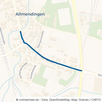 Ehinger Straße Allmendingen Schwenksweiler 