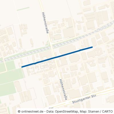 Wilhelm-Pfitzer-Straße Fellbach 