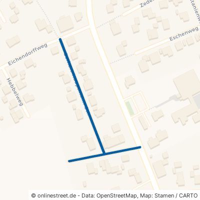 Gerhart-Hauptmann-Straße 32609 Hüllhorst Oberbauerschaft Oberbauerschaft