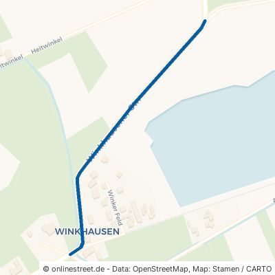 Winkhausener Straße Salzkotten Schwelle 