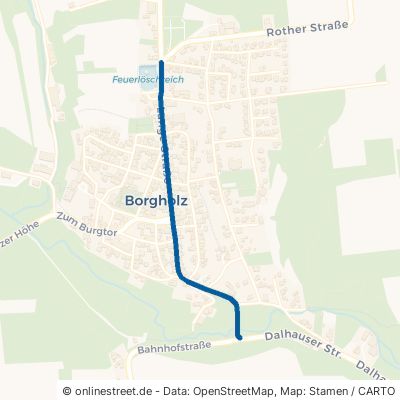 Lange Straße Borgentreich Borgholz 