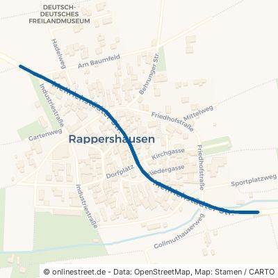 Mellrichstädter Straße Hendungen Rappershausen 