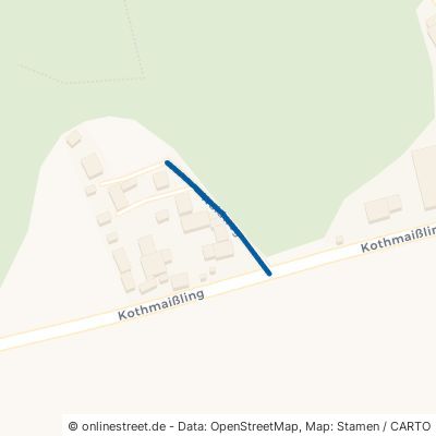 Waldweg Cham Kothmaißling 