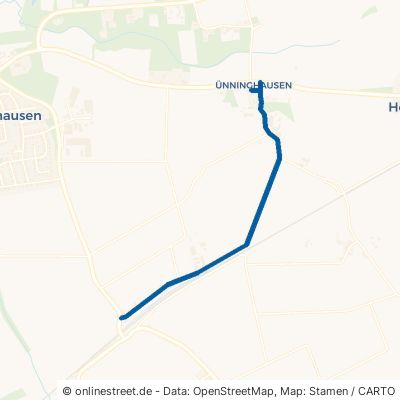 Ünninghauser Straße Lippstadt Benninghausen 