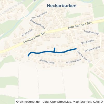 Silcherstraße Elztal Neckarburken 