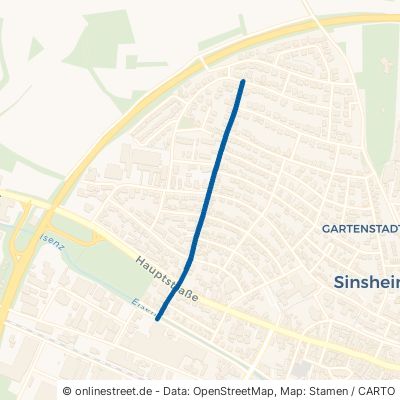 Westliche Ringstraße Sinsheim 