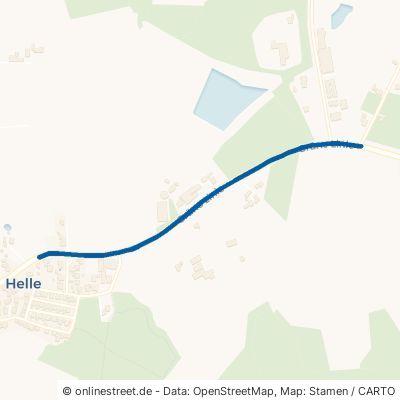 Grüne Linie Bad Zwischenahn Helle 