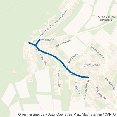 Bergstraße Gleiszellen-Gleishorbach 
