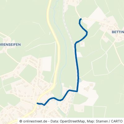 Bettinger Weg Waldbröl Hermesdorf 