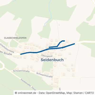 Glattbacher Straße Lindenfels Seidenbuch 