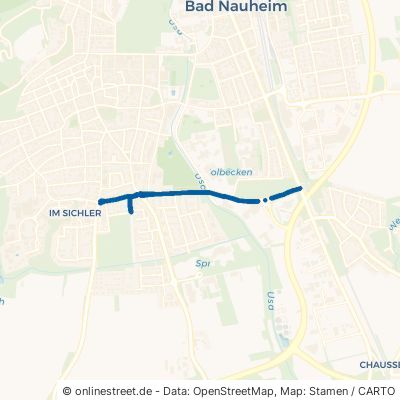 Schwalheimer Straße Bad Nauheim 