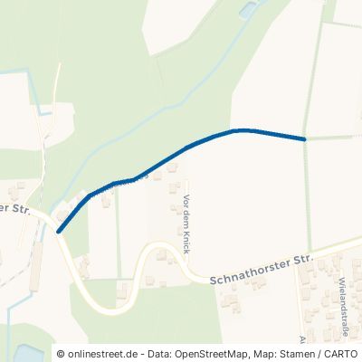 Knickbuschweg Hüllhorst Holsen 