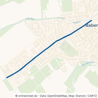 Ziegelhüttenstraße Babenhausen 