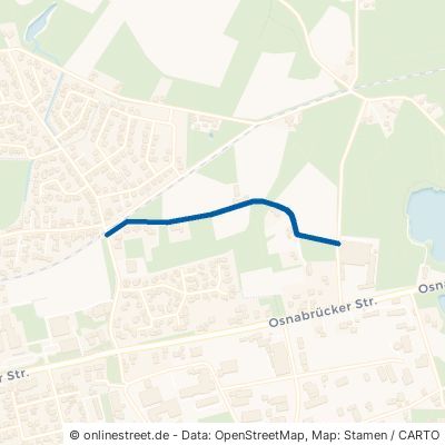 Gabeliner Weg Westerkappeln Sennlich 