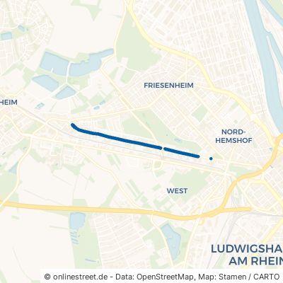 Industriestraße Ludwigshafen am Rhein Friesenheim/Nord 