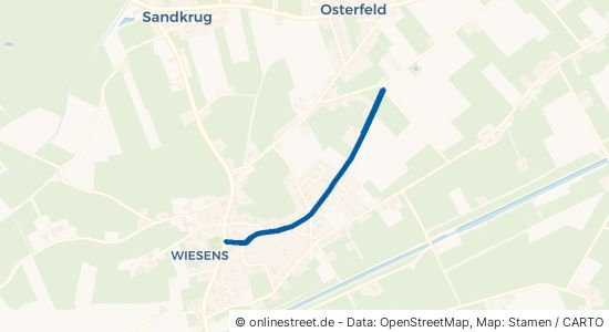 Osterfeldstraße Aurich Wiesens 