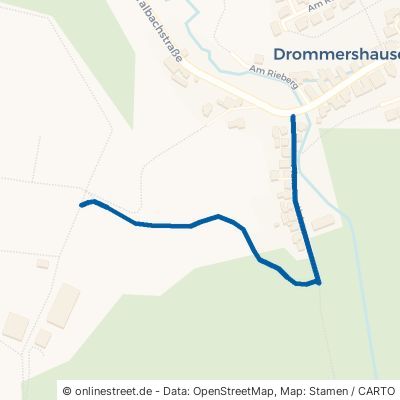 Pfannenstielstraße Weilburg Drommershausen 
