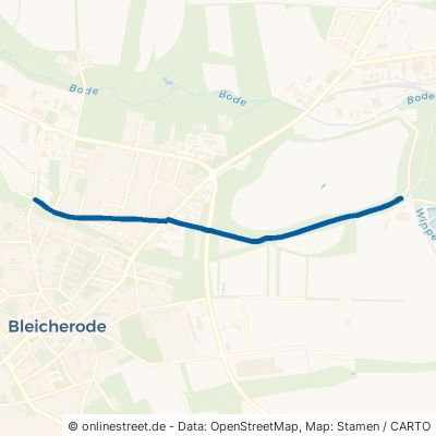 Johann-Sebastian-Bach-Straße Bleicherode 