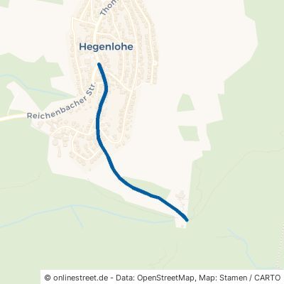 Probststraße Lichtenwald Hegenlohe 