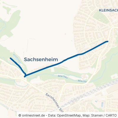 Kirbachstraße Sachsenheim Kleinsachsenheim 