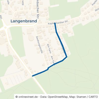 Holzgasse Schömberg Langenbrand 