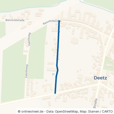 Amtmannsweg Zerbst Deetz 