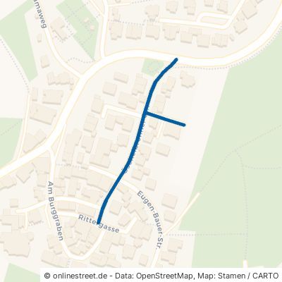 Öschelbronner Straße Winnenden Bürg 