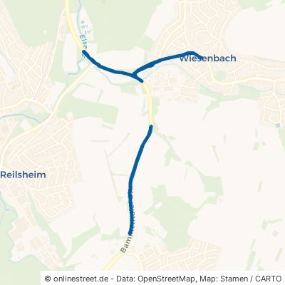 Bammentaler Straße Wiesenbach 