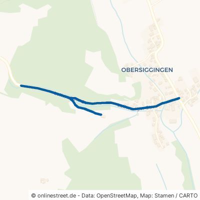 Lellwanger Straße Deggenhausertal Obersiggingen 