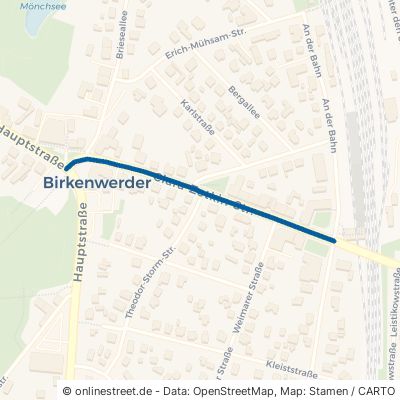 Clara-Zetkin-Straße Birkenwerder 