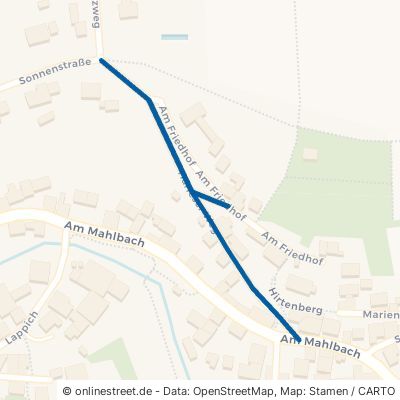 Harleser Weg Mellrichstadt Mühlfeld 