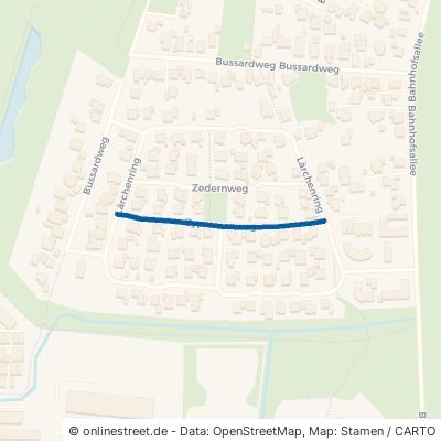 Zypressenweg Oldenburg Kreyenbrück 