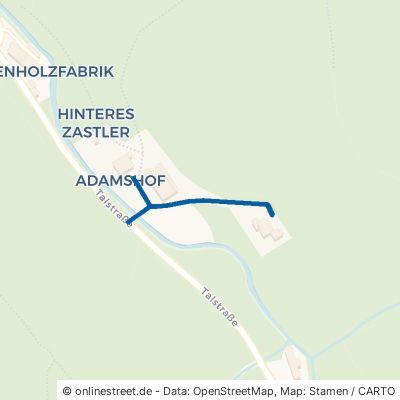 Adamshofweg Oberried Zastler 