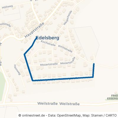 Feldbergstraße Weinbach Edelsberg 