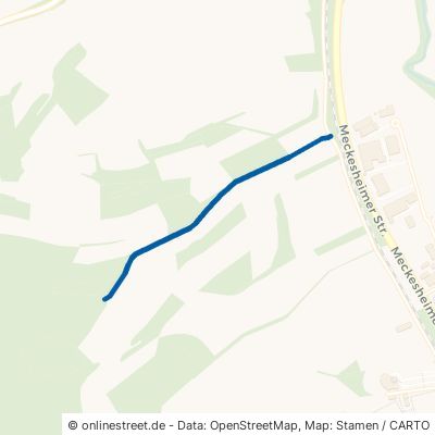 Keidelsbruchweg Zuzenhausen 