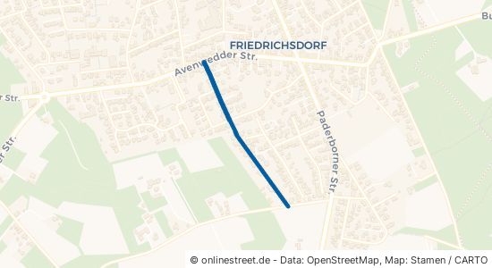 Schubertweg 33335 Gütersloh Avenwedde Friedrichsdorf