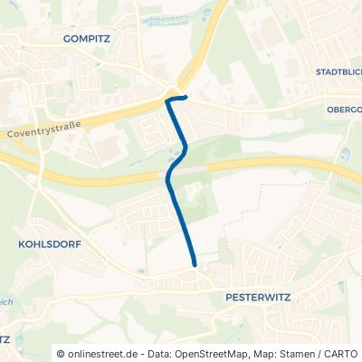 Otto-Harzer-Straße Dresden Altfranken 