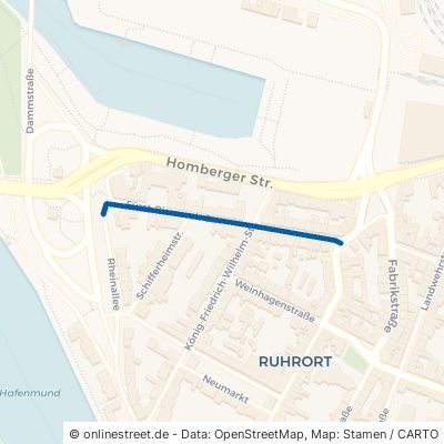 Fürst-Bismarck-Straße Duisburg Ruhrort 