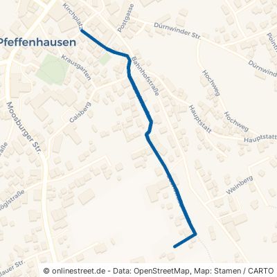 Bachstraße Pfeffenhausen 