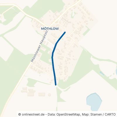 Altbuschower Weg Märkisch Luch Möthlow 