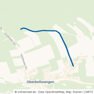 Höhenweg Neuweiler Oberkollwangen 