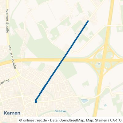 Hammer Straße Kamen Rottum 