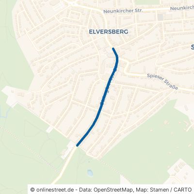 St.Ingberter Straße Spiesen-Elversberg Elversberg 