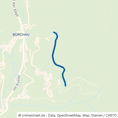 Egertenweg Kleines Wiesental Bürchau 