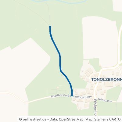 Bodenwaldweg Ruppertshofen Tonolzbronn 