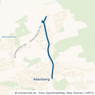 Güssübelstraße Abenberg 