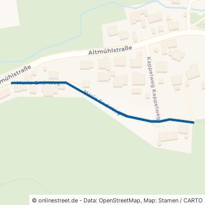 Maria-End-Weg Mörnsheim Altendorf 