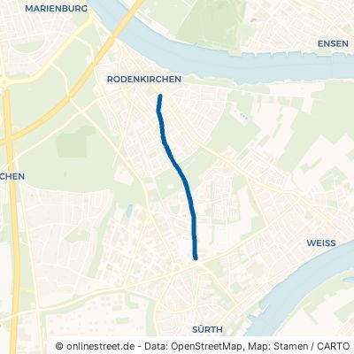 Sürther Straße Köln Sürth 