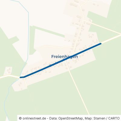 Dorfstraße Liebenwalde Freienhagen 